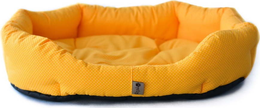Žlutý bavlněný pelíšek 75x60 cm Sunny - Petsy Petsy