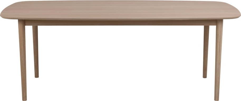Rozkládací jídelní stůl s deskou v dubovém dekoru 210x100 cm Aston - Actona Actona