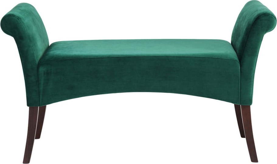 Zelená polstrovaná lavice Kare Design Motley Kare Design