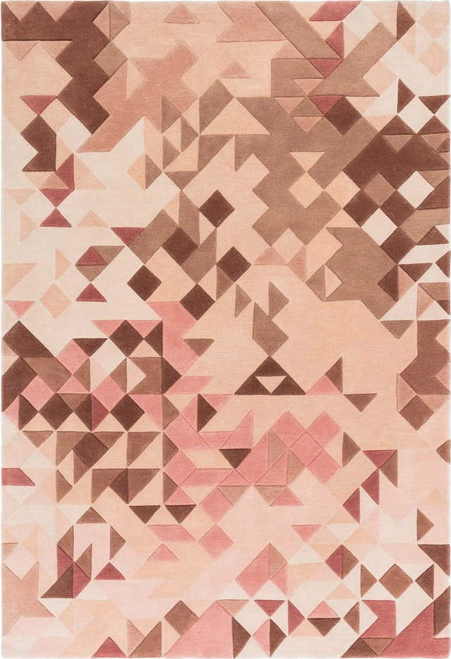 Červeno-růžový koberec 290x200 cm Enigma - Asiatic Carpets Asiatic Carpets