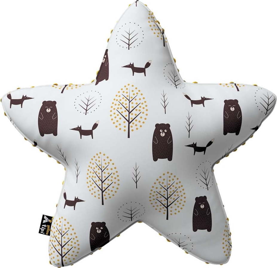 Dětský polštářek Magic - Yellow Tipi Yellow Tipi