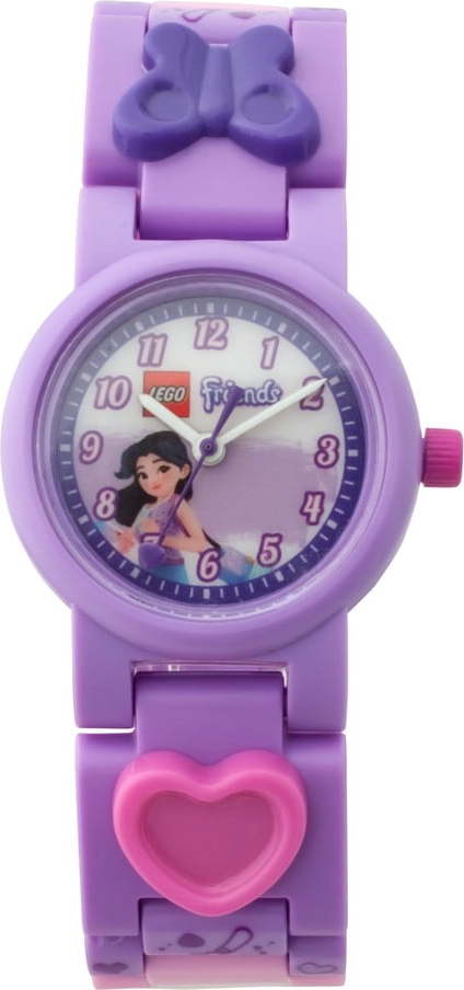 Fialové hodinky LEGO® Friends Emma LEGO