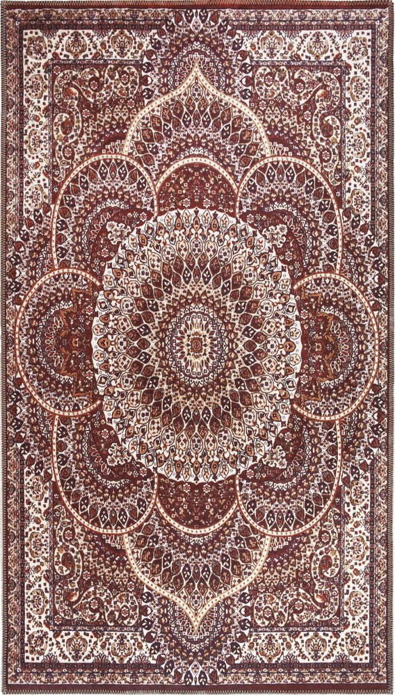 Červený pratelný koberec 180x120 cm - Vitaus Vitaus
