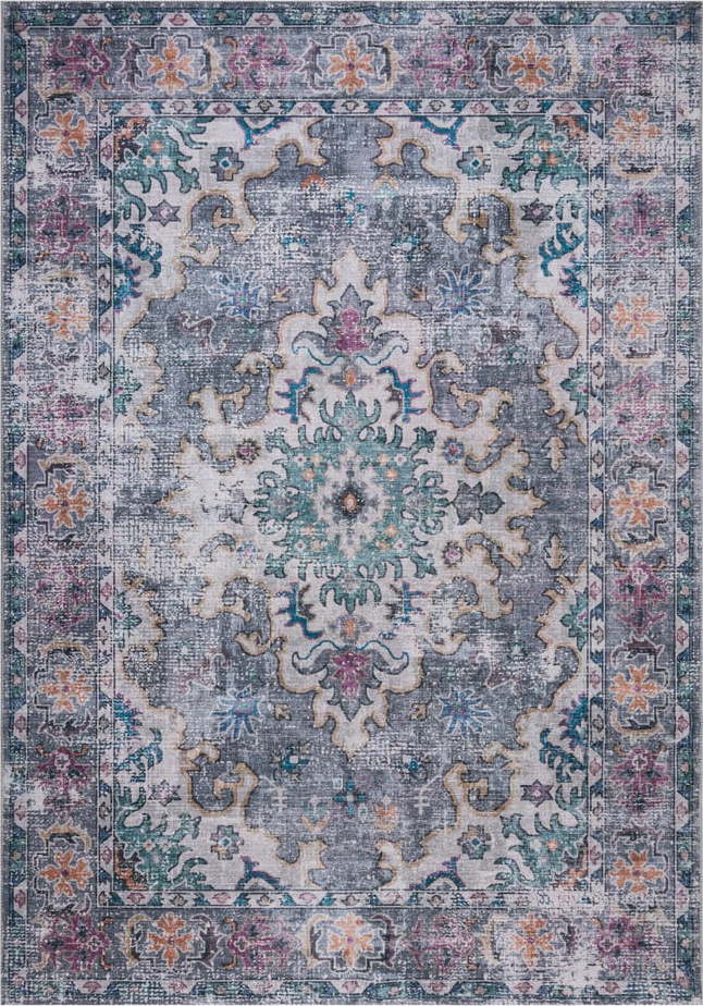 Modro-šedý pratelný koberec 230x160 cm Millie - Flair Rugs Flair Rugs