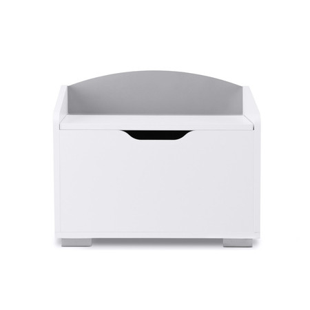 Box PABIS - bílá/šedá SG-nábytek