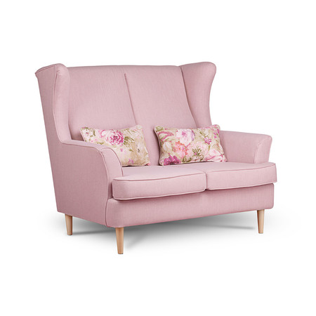 Dvojkřeslo STRALIS Růžová SG-nábytek