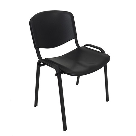 Konferenční plastová židle ISO Černá Mazur