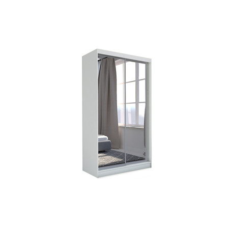 Kvalitní Šatní Skříň Debora 150 cm Bílá Furniture