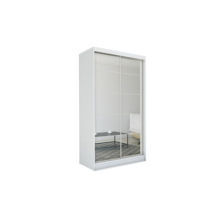 Kvalitní Šatní Skříň Flores 150 cm Bílá Furniture