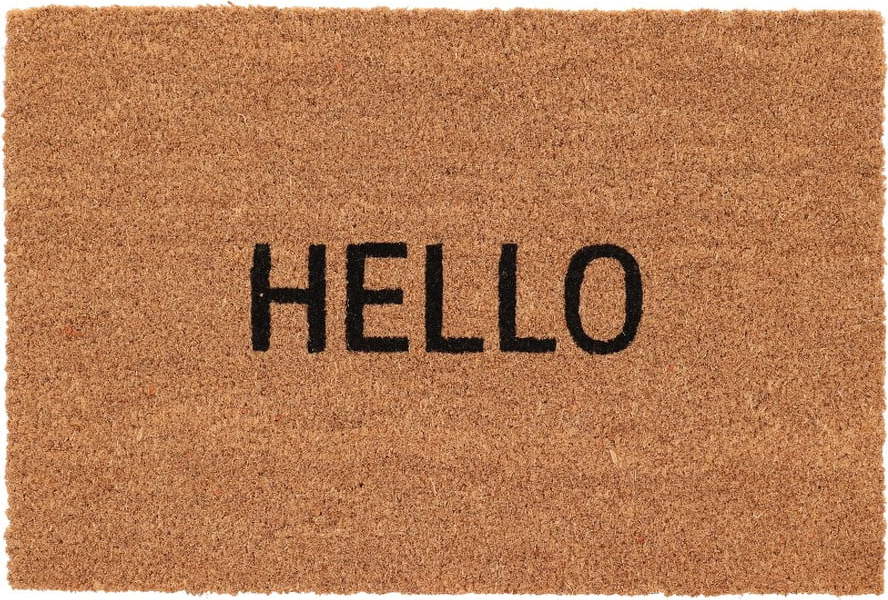 Rohožka z kokosového vlákna 40x60 cm Hello - Esschert Design Esschert Design