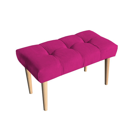 Lavice SKANDINAVSKÁ 100x40 cm Růžová SG-nábytek