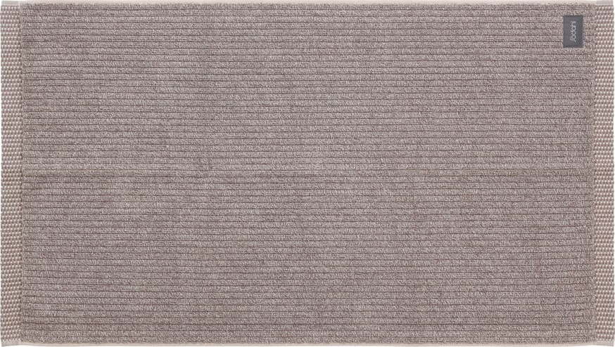 Hnědá koupelnová předložka 90x50 cm Melange - Södahl organic Södahl organic