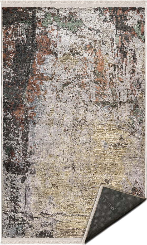 Hnědo-béžový koberec běhoun 80x200 cm – Mila Home Mila Home