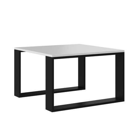 Konferenční stolek MODERN MINI - bílá/černá TOP Nábytek