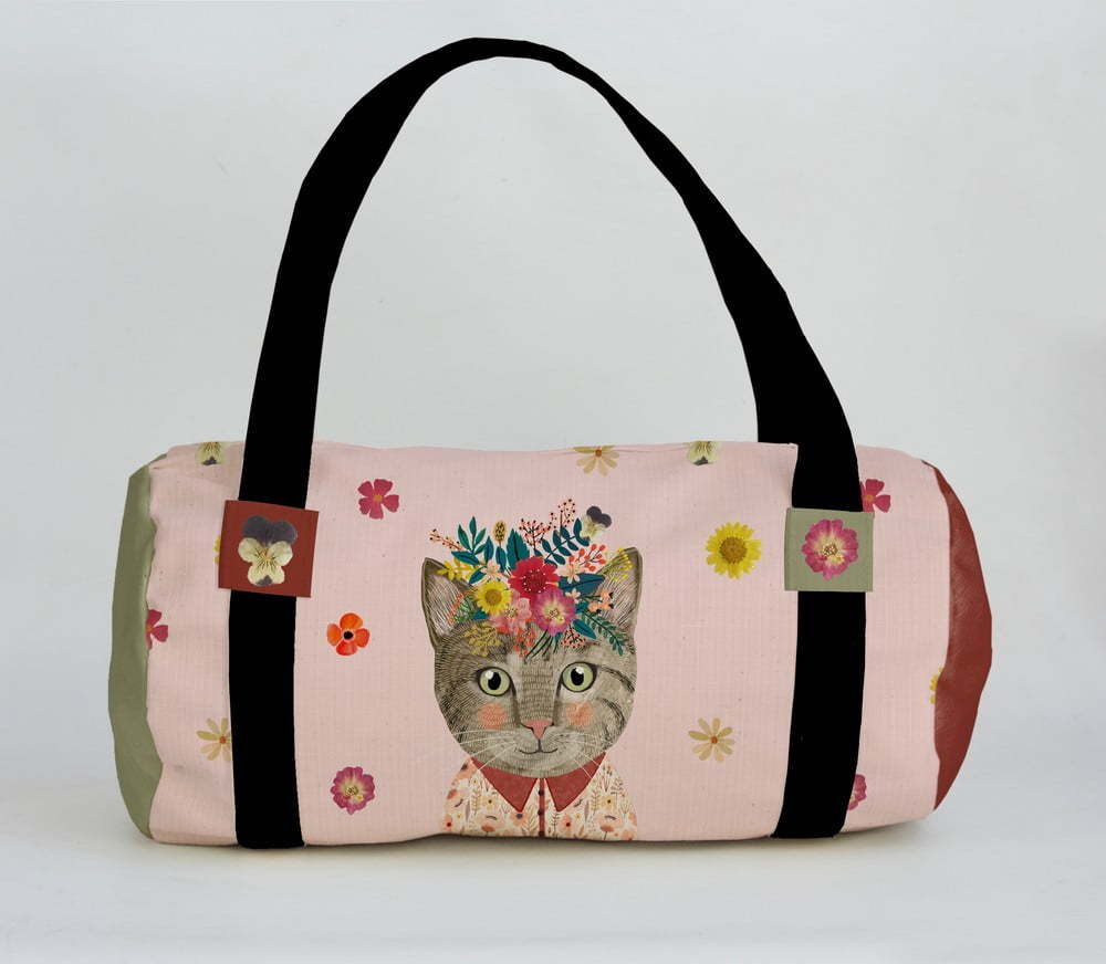 Cestovní taška Floral Cat – Really Nice Things Really Nice Things