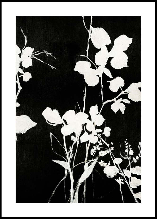 Obraz 30x40 cm Silhouet Leaves – Malerifabrikken Malerifabrikken
