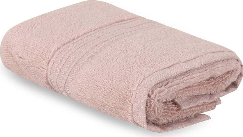 Růžový bavlněný ručník 30x50 cm Chicago – Foutastic Foutastic