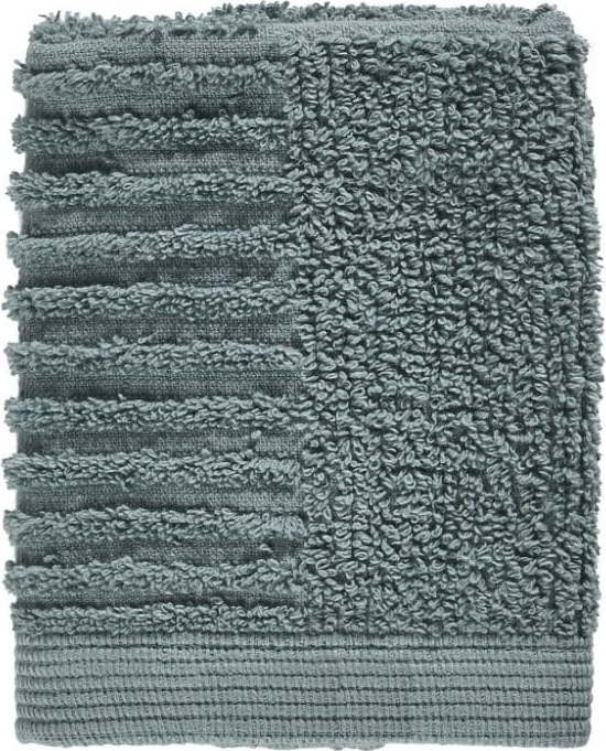 Zelený bavlněný ručník 30x30 cm Classic - Zone Zone