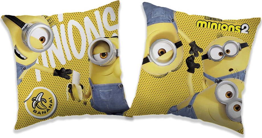 Dětský polštářek Minions – Mendola Fabrics Mendola Fabrics
