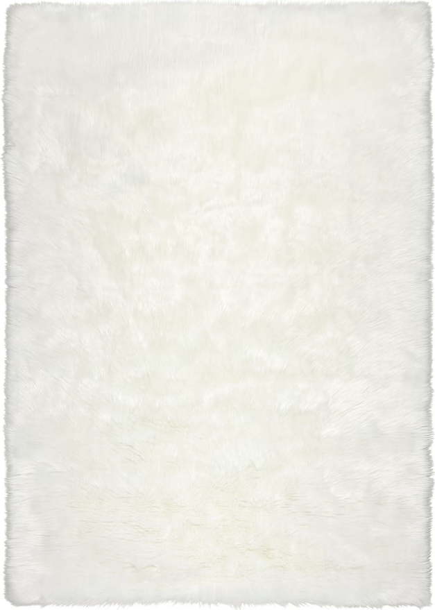 Bílá syntetická kožešina 290x180 cm - Flair Rugs Flair Rugs