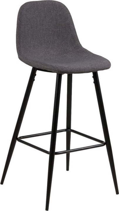 Černo-šedá barová židle 101 cm Wilma – Actona Actona