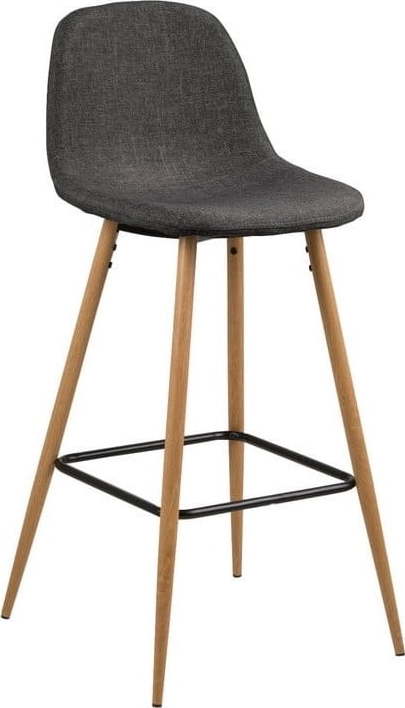Barová židle v šedo-přírodní barvě 101 cm Wilma – Actona Actona