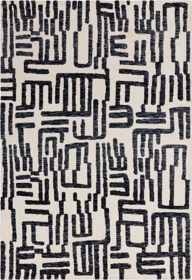 Černo-bílý koberec 120x170 cm Mason – Asiatic Carpets Asiatic Carpets