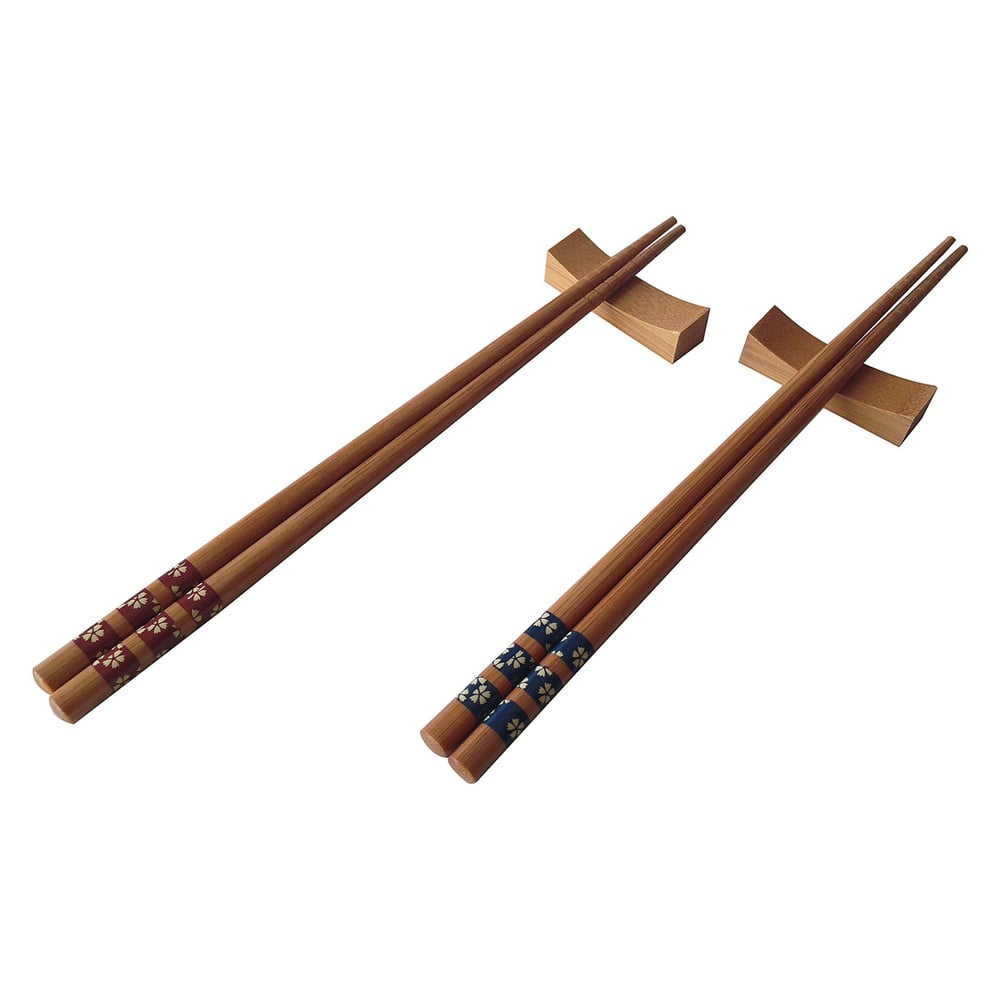 Sada 2 párů bambusových hůlek Focaccio Bambum