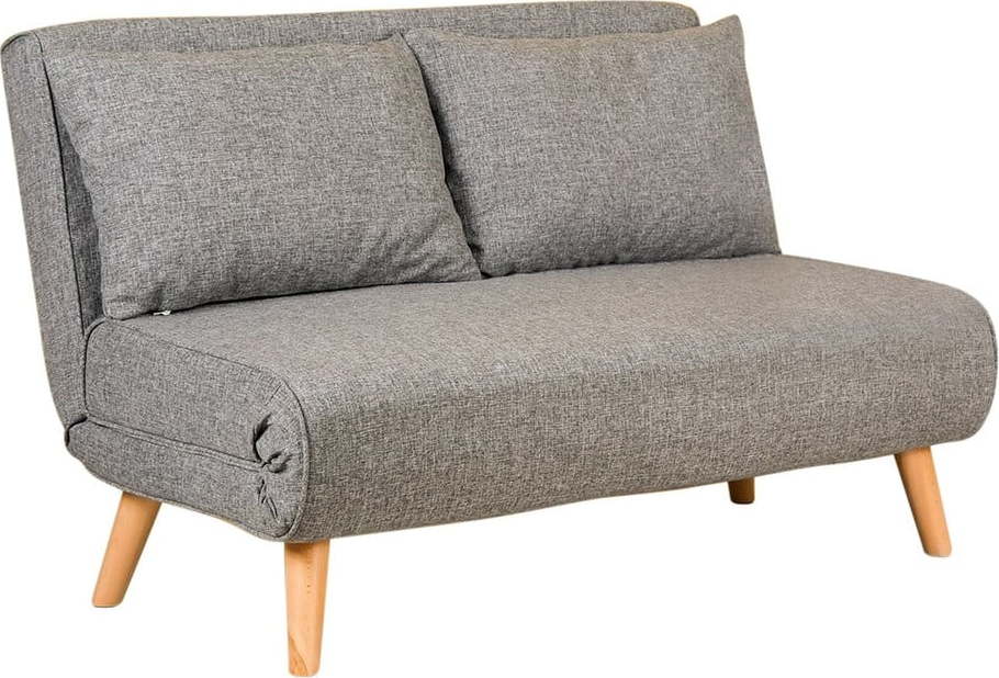 Šedá rozkládací pohovka 120 cm Folde – Artie Artie