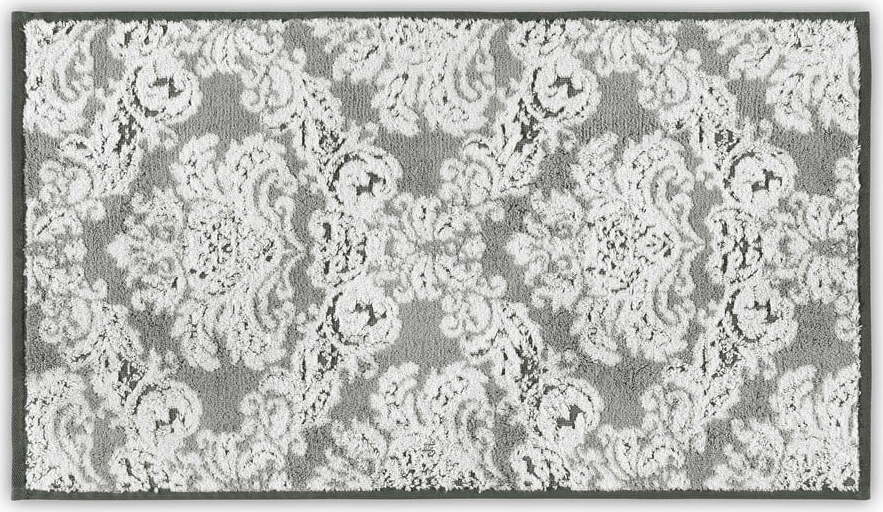 Šedý bavlněný ručník 33x33 cm Damask – Foutastic Foutastic