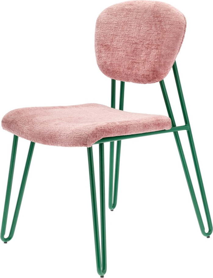 Světle růžová jídelní židle Styles – Villa Collection Villa Collection
