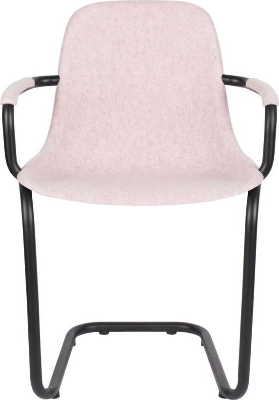 Světle růžové jídelní židle v sadě 2 ks Thirsty – Zuiver Zuiver
