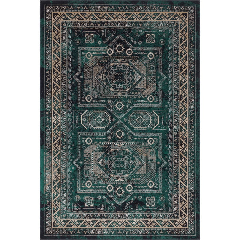 Vlněný koberec v petrolejové barvě 200x300 cm Mia – Agnella Agnella