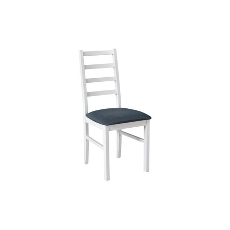 Jídelní židle NILO 8 Bílá Tkanina 35B MIX-DREW
