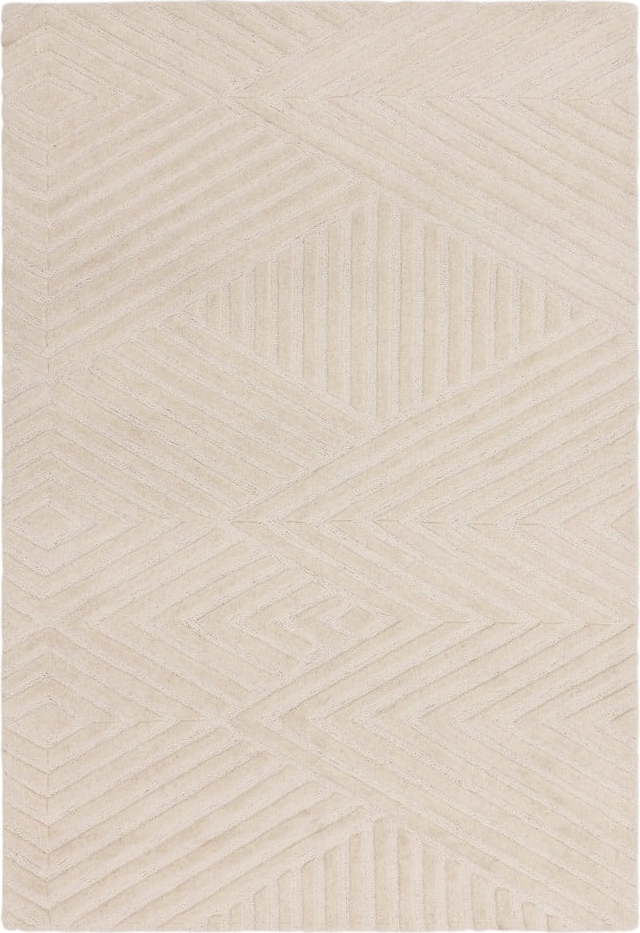 Krémový vlněný koberec 200x290 cm Hague – Asiatic Carpets Asiatic Carpets