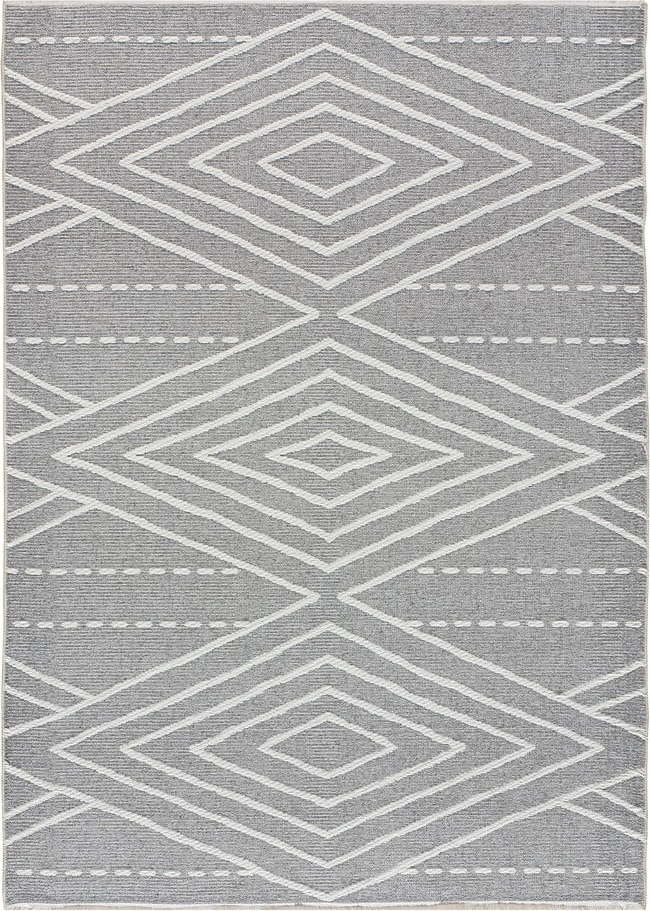 Šedý koberec 80x150 cm Lux – Universal Universal