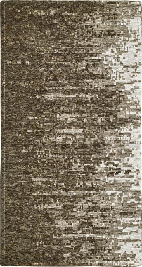 Hnědý pratelný běhoun 55x115 cm Tamigi Fango – Floorita Floorita
