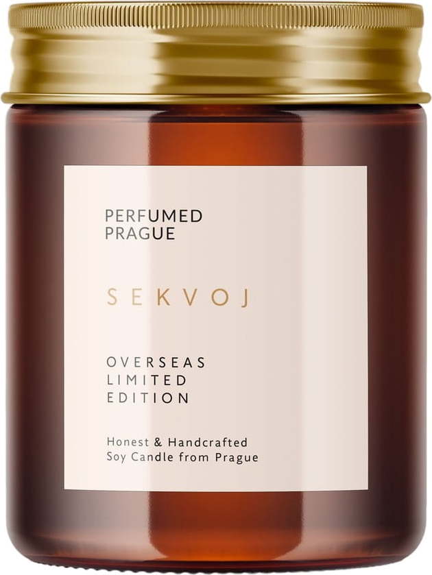 Vonná sojová svíčka doba hoření 40 h Sekvoj - Perfumed Prague Perfumed Prague