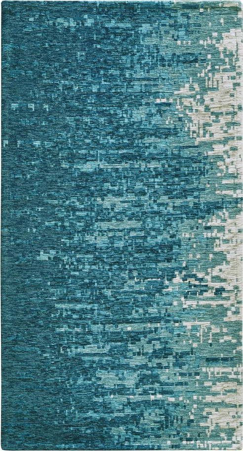 Modrý pratelný běhoun 55x140 cm Tamigi Azzurro – Floorita Floorita