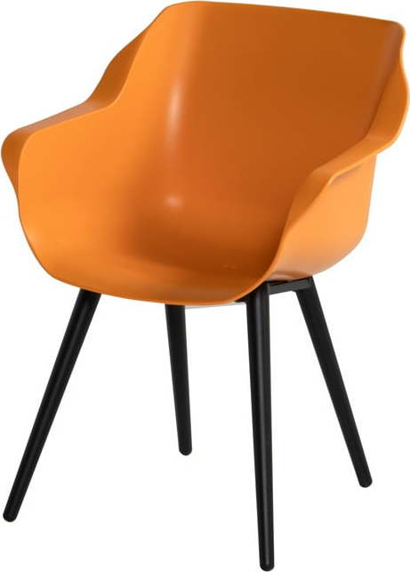 Oranžové plastové zahradní židle v sadě 2 ks Sophie Studio – Hartman Hartman