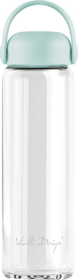 Skleněná lahev v mentolové barvě 540 ml Fuori – Vialli Design Vialli Design