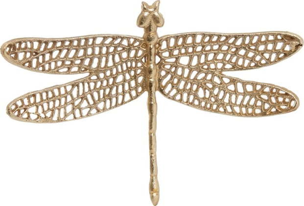 Kovová nástěnná dekorace 36x24 cm Dragonfly – Light & Living Light & Living