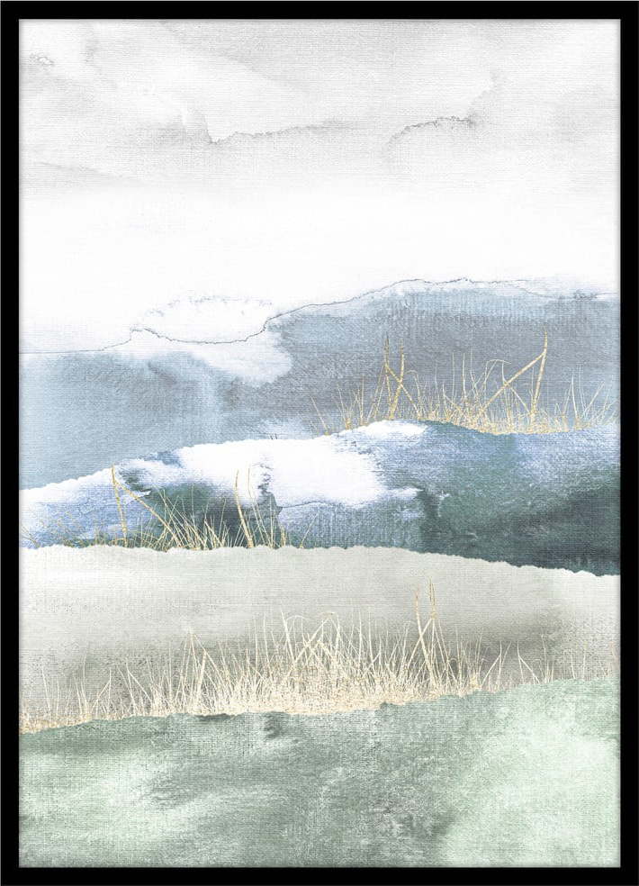 Obraz 50x70 cm Green Land – Malerifabrikken Malerifabrikken