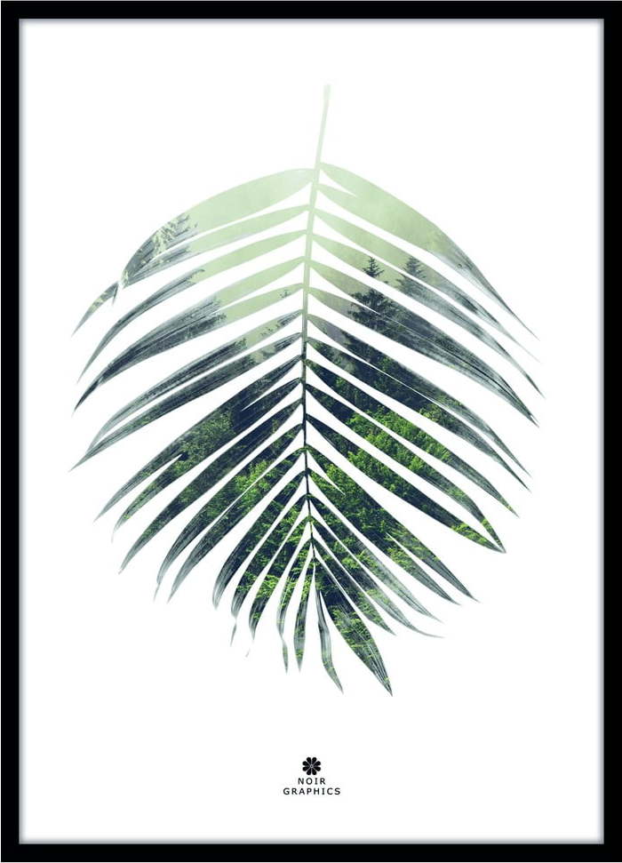 Obraz 50x70 cm Palm Leaf – Malerifabrikken Malerifabrikken