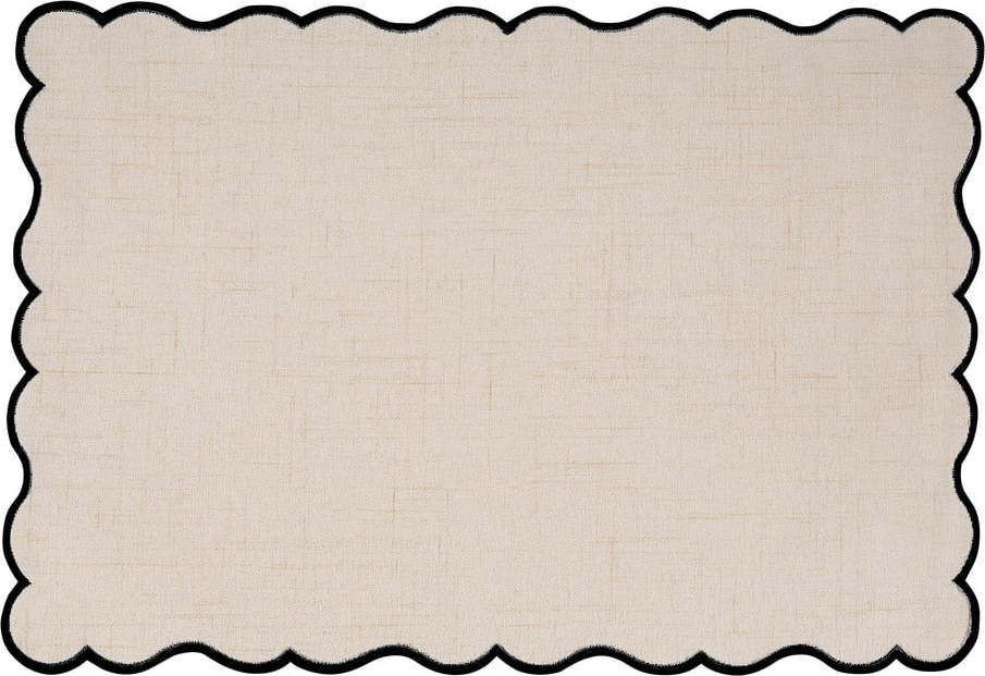 Prostírání s příměsí lnu 30x43 cm Noura – Tiseco Home Studio Tiseco Home Studio